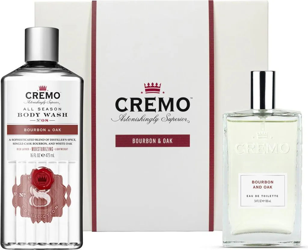 Idea Regalo Uomo: Kit Cremo Bourbon & Oak (Profumo + Shower Gel)