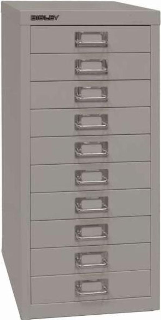 Bisley MultiDrawer Schubladenschrank - Farbe: Lichtgrau Produktbild 