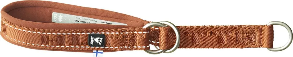 Collier Hurtta ECO Casual Half Choke cinnamon pour chien actif et robuste