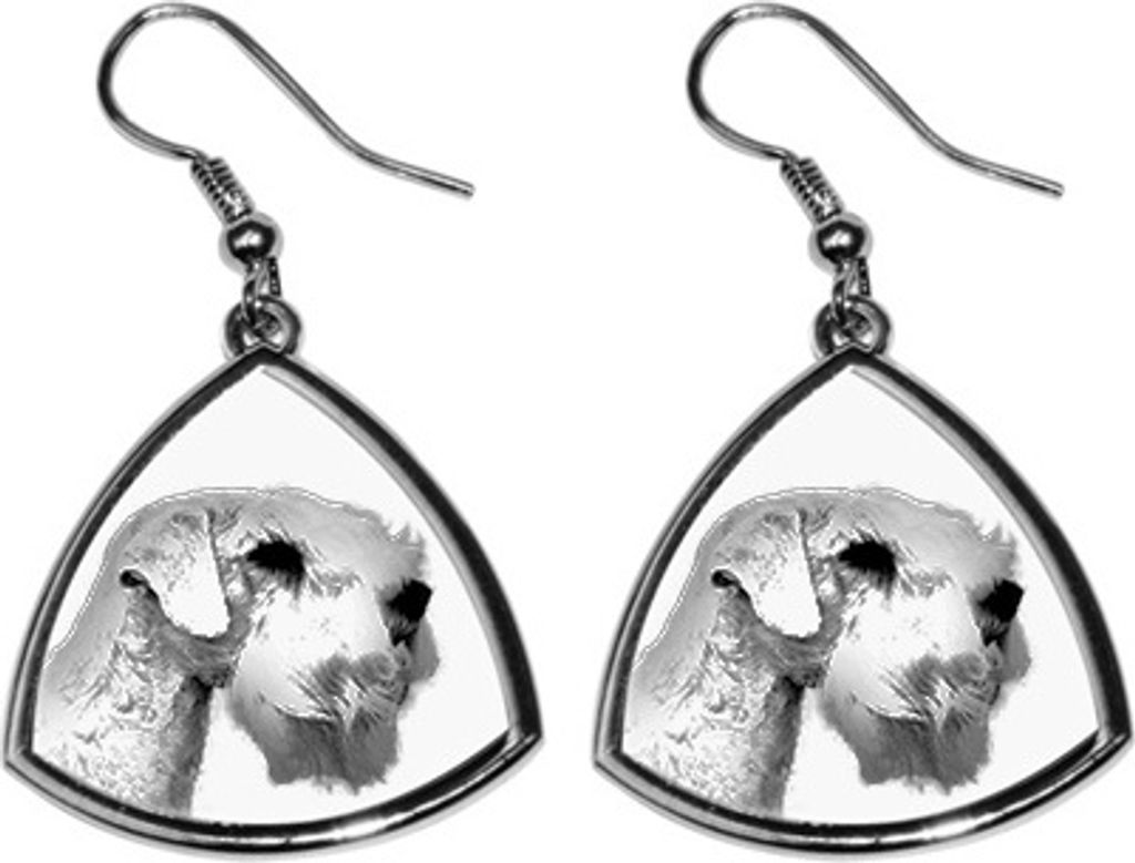 Sealyham Terrier - Hund Ohrringe, hängende Ohrringe mit Bild, personalisierter Schmuck mit dem Aufdruck der Marke Art-Dog