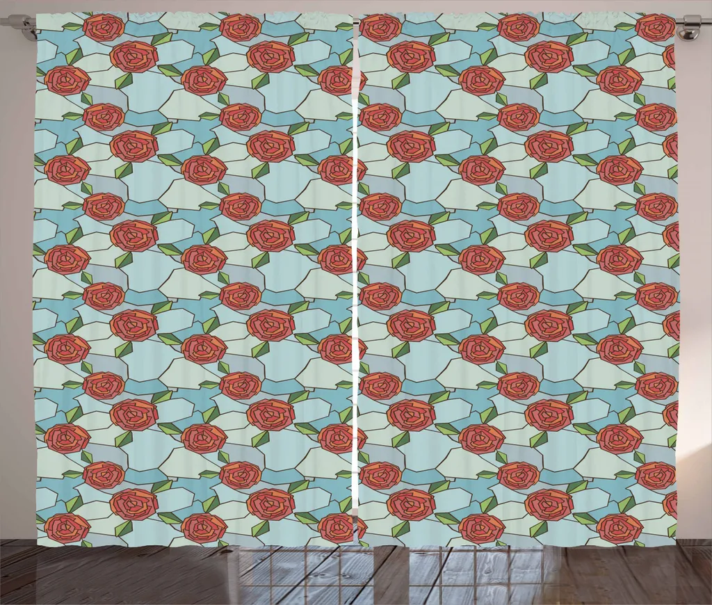 Tenda Universale ABAKUHAUS 280x245 cm | Rosa Rustico San Valentino