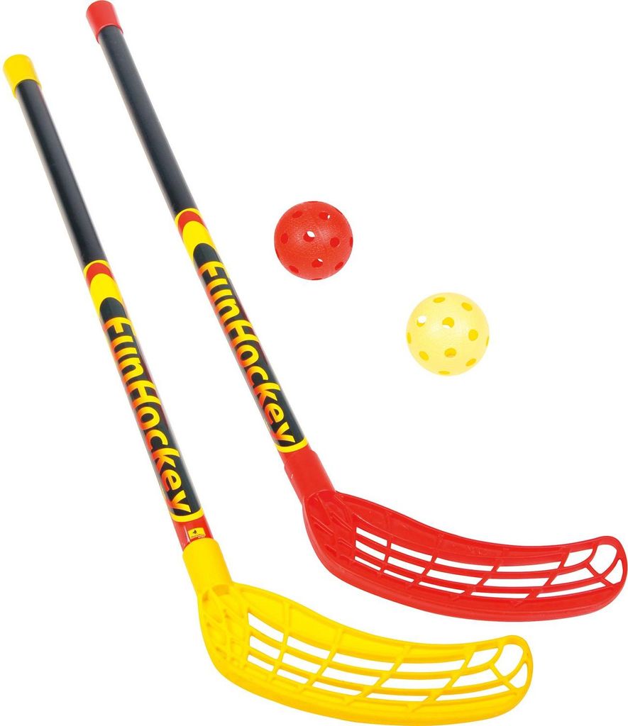 Súprava hokejok FunHockey, 2 hokejky a 2 loptičky Obrázok produktu 