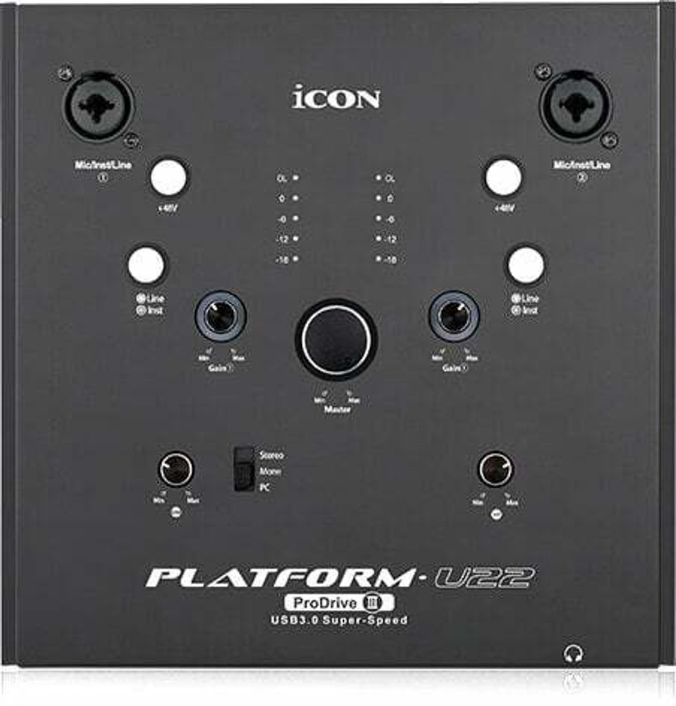 iCON Platform U22 ProDrive III USB Audiointerface