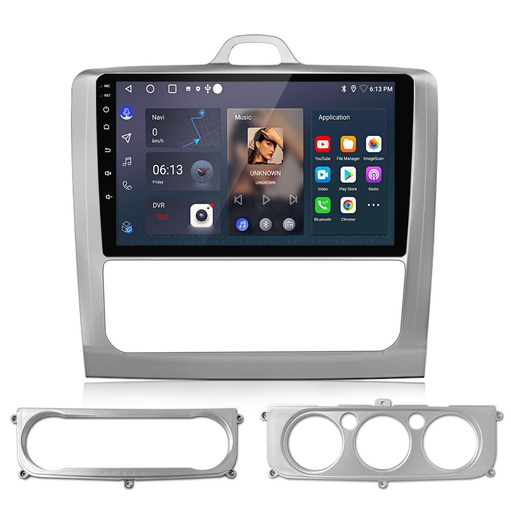 9''Andriod 15 Autoradio Carplay Andriod Auto Für Ford Focus MK2 II 2004-2011 GPS Navi WIFI Bluetooth FM RDS SWC DSP 2Din 4Kern USB 32GB
