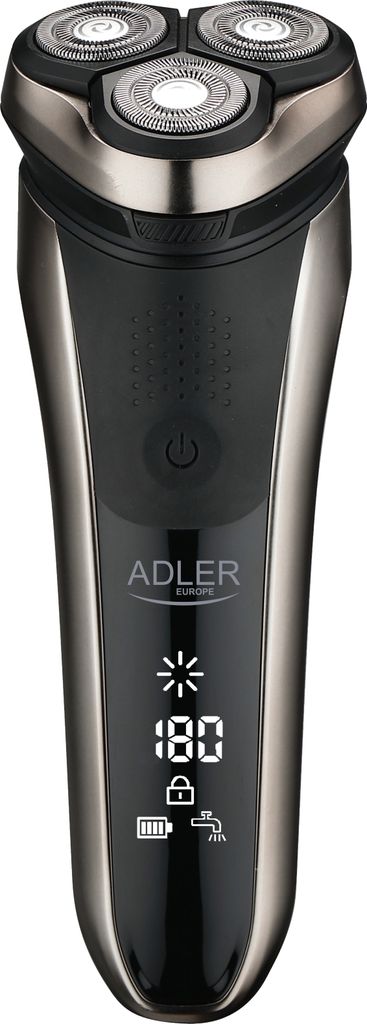 ADLER 2933 Elektrorasierer, 3 bewegliche Scherköpfe, 180 Produktbild 