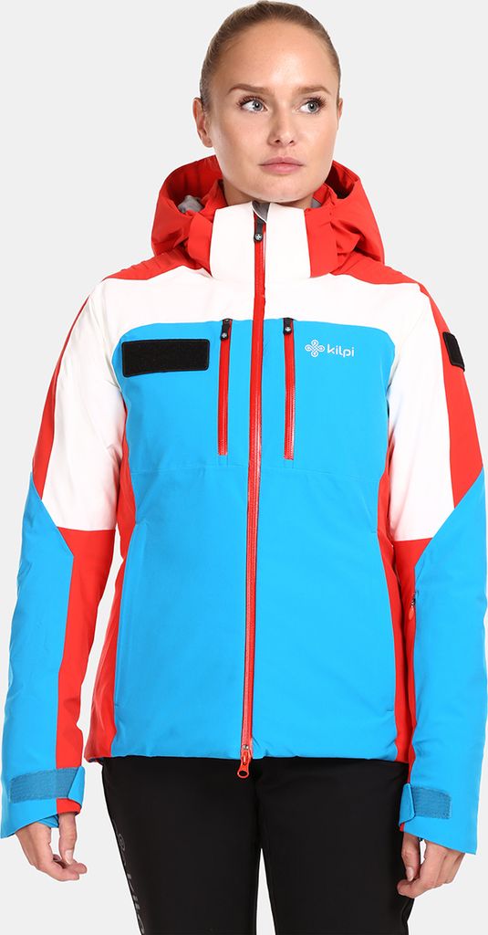Damen-Skijacke Kilpi DEXEN-W, SCHWARZ ROT, Größe 34