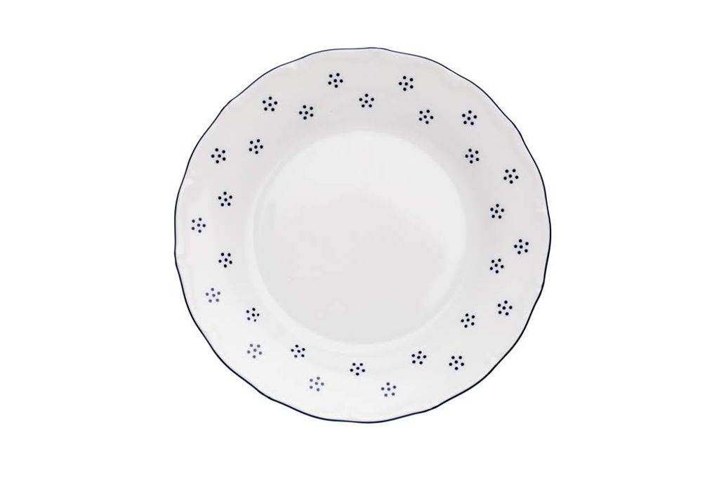 Assiette creuse, porcelaine tchèque, Vérone, 25 cm, Image du produit 