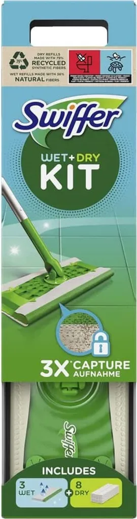 Swiffer Starter Set 8001090630612: Sistema Elettrostatico Avanzato