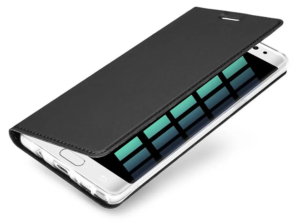 Verco Galaxy S7 Edge Custodia per Cellulare, Caso Tessuto per Samsung