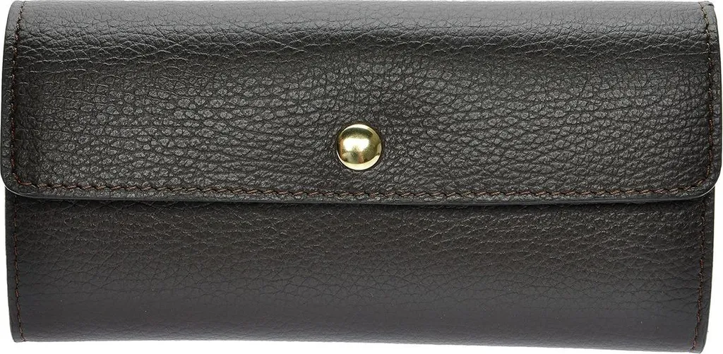 Isabella Rhea Portefeuille AW25 IR 140 Testa Moro en Cuir Véritable