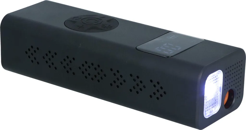 Compresseur de Voyage pour Pneus Voiture et Vélo - Carpoint 11.1V 60W