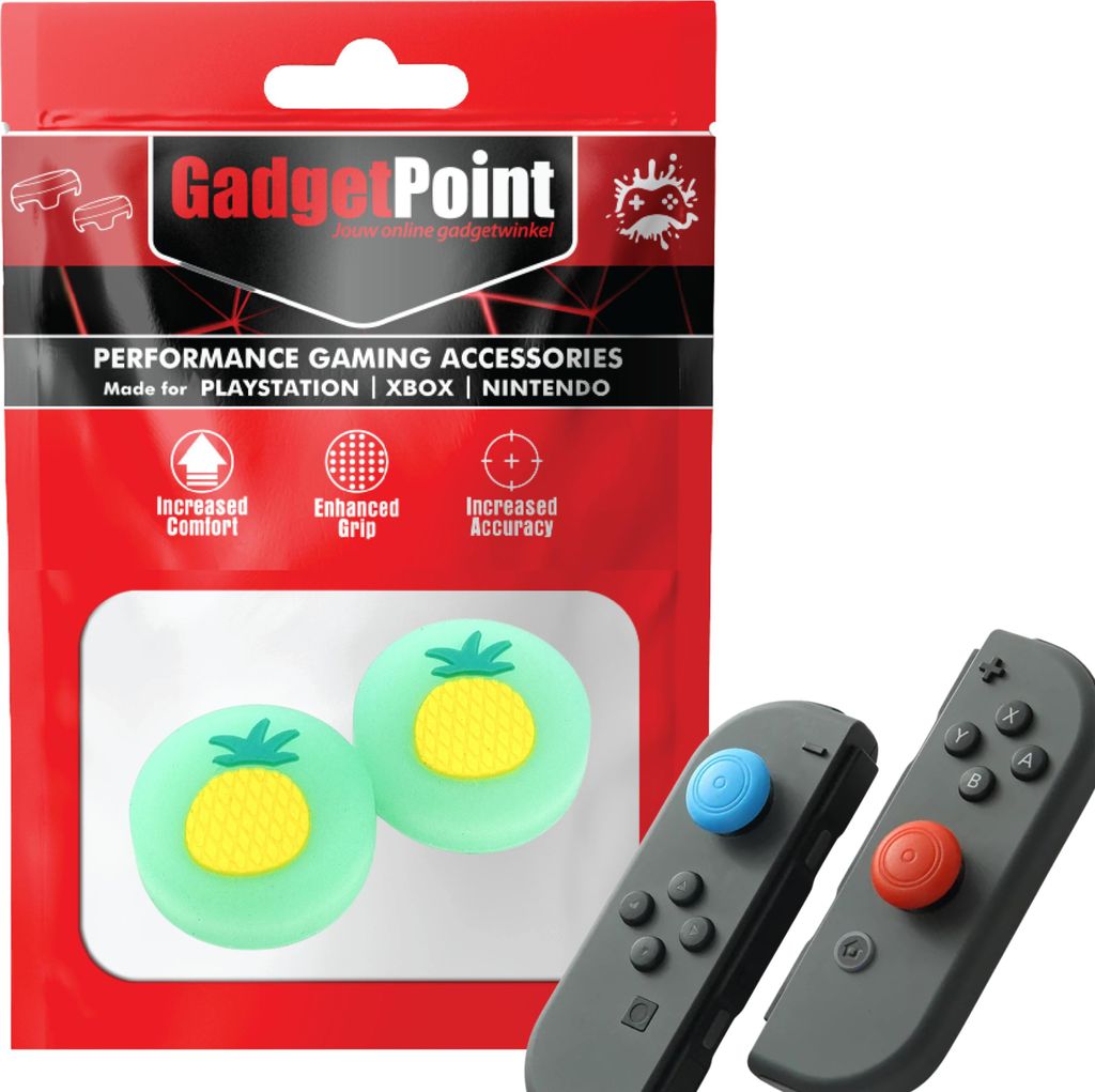 Thumbgrips - Thumb Grips voor Nintendo Switch Joy-Con Controllers - Gaming Thumbgrips - Performance Anti-Slip Thumbsticks - Bescherming Accessoires...