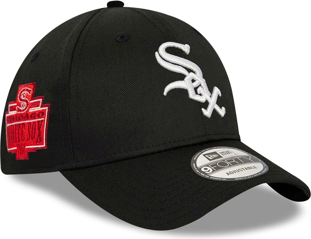 New Era 9FORTY Cap Chicago White Sox World Series Patch black