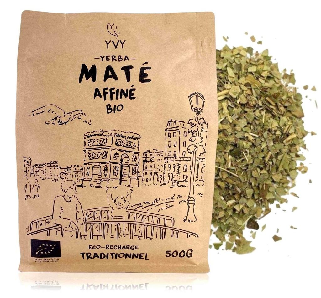 YVY MATÉ –  Yerba Mate Gereift 500 g – traditionelle Yerba, Produktbild 