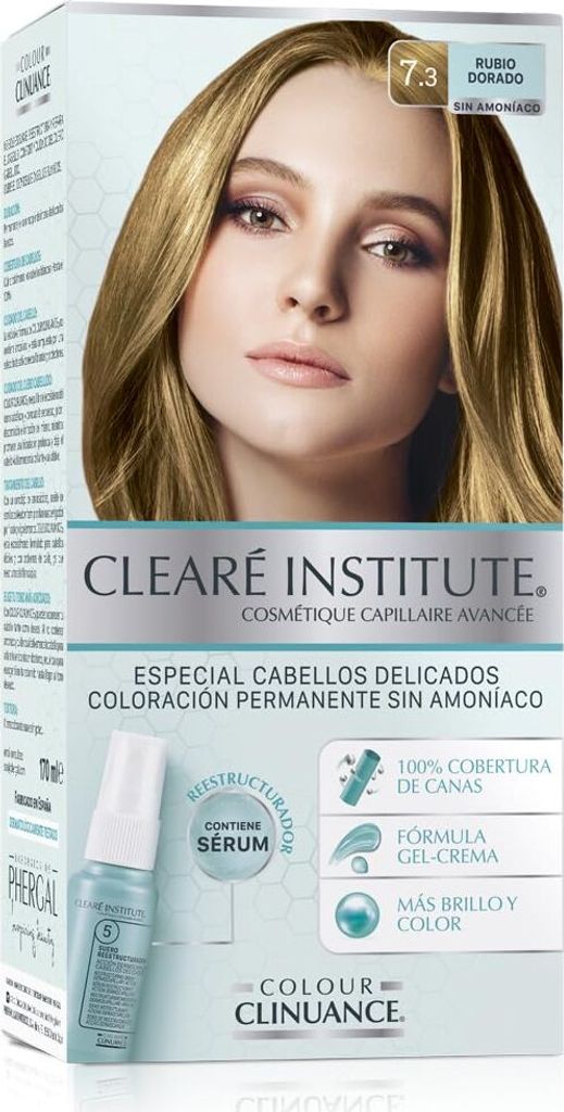 ClearÉ institute COLOUR CLINUANCE zartes Haar #7.3-goldenes Blond 1 u