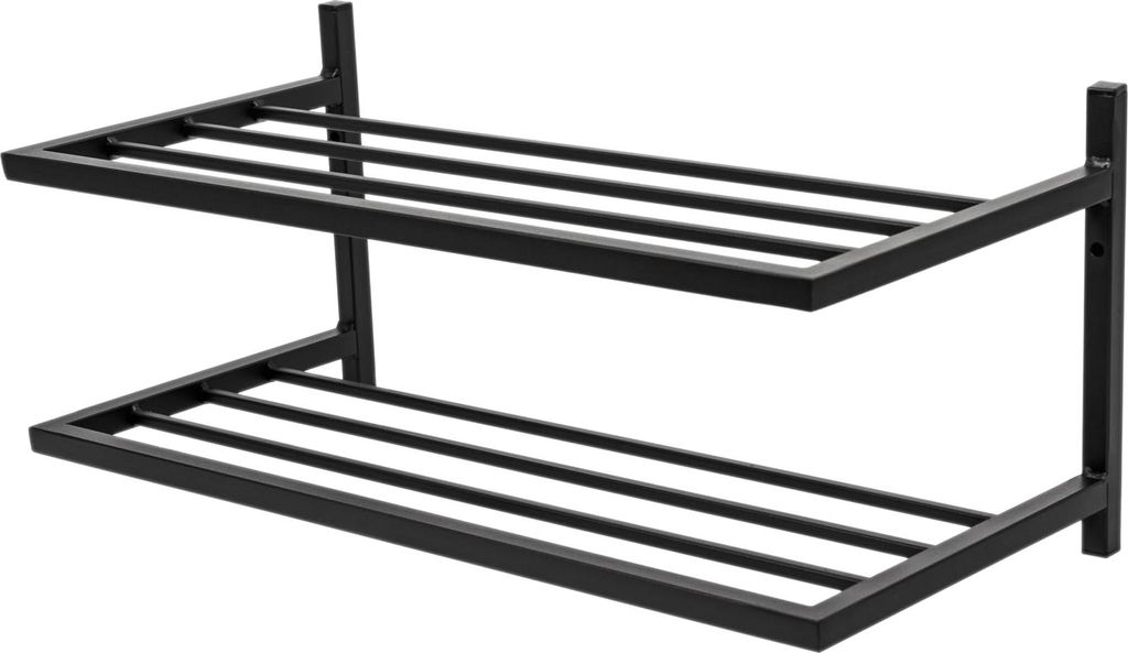 FRAMADO, Schuhregal Metall Hängend, Schuh Organizer, 50x33x31cm - SCARPE, Schwarz