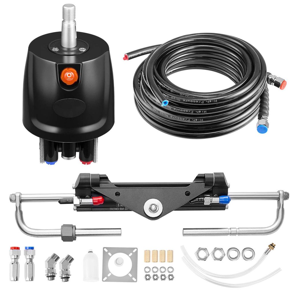 SucceBuy Hydraulisches Außenborder-Lenkset, 150 PS, Produktbild 