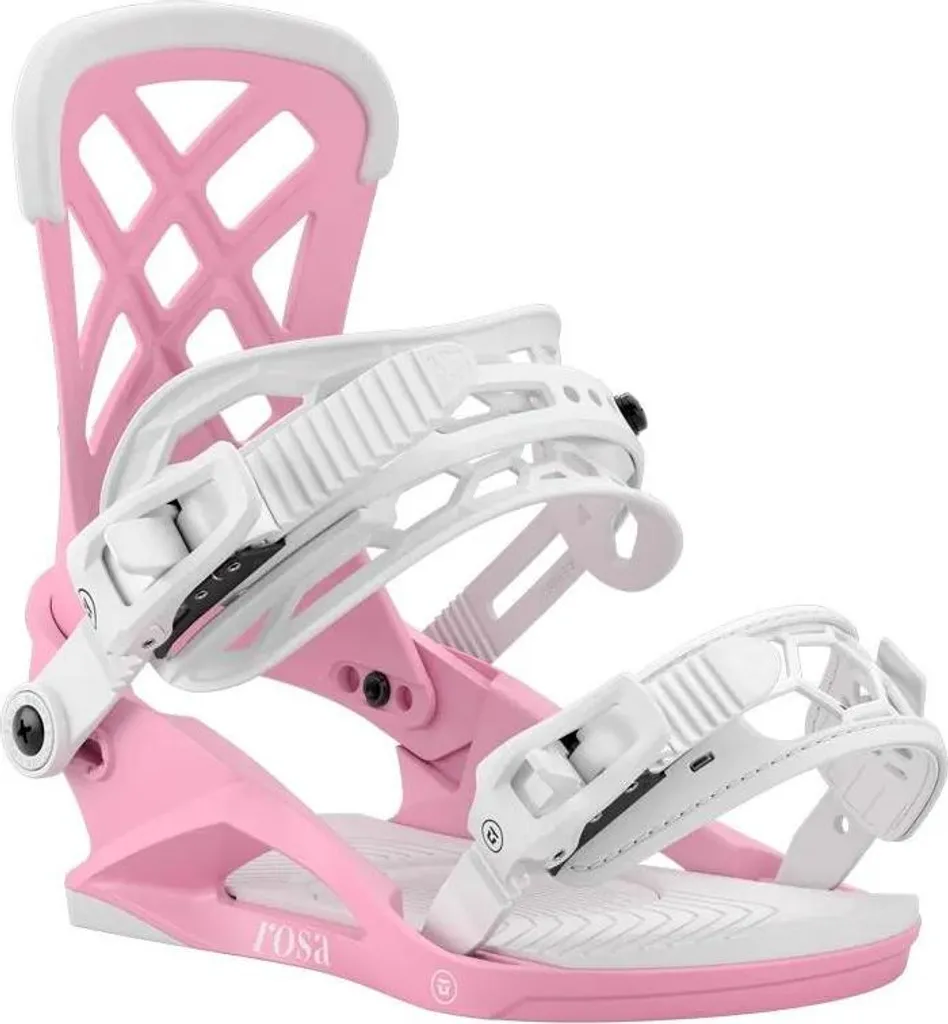 Fixations Snowboard Union Rosa M - Modèle Femme Performance Rose M