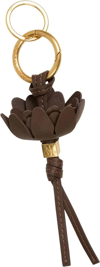 Marc O'Polo portachiavi Kaya Leather Keyring Coffee Brown marrone