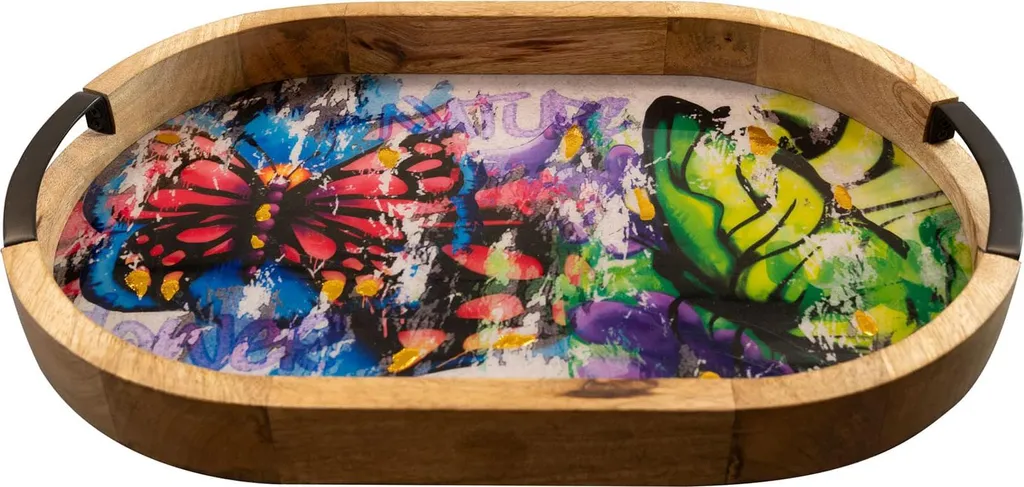Plateau Streetart Lovepaint 40x26cm : fini le désordre avec style urbain
