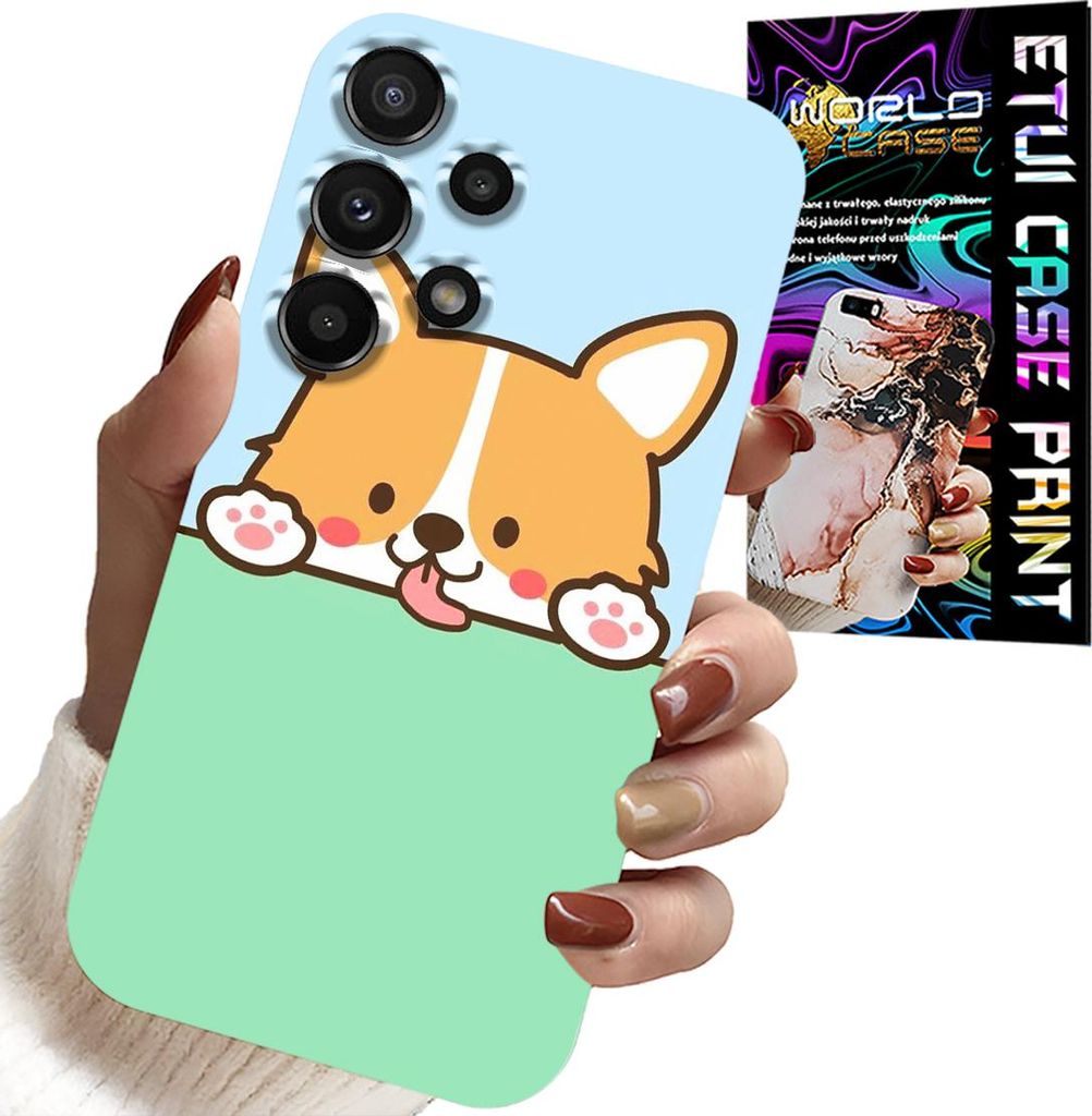 Fall Für Samsung Galaxy A13 4G - Niedlichen Hund Märchen Designs Abdeckung