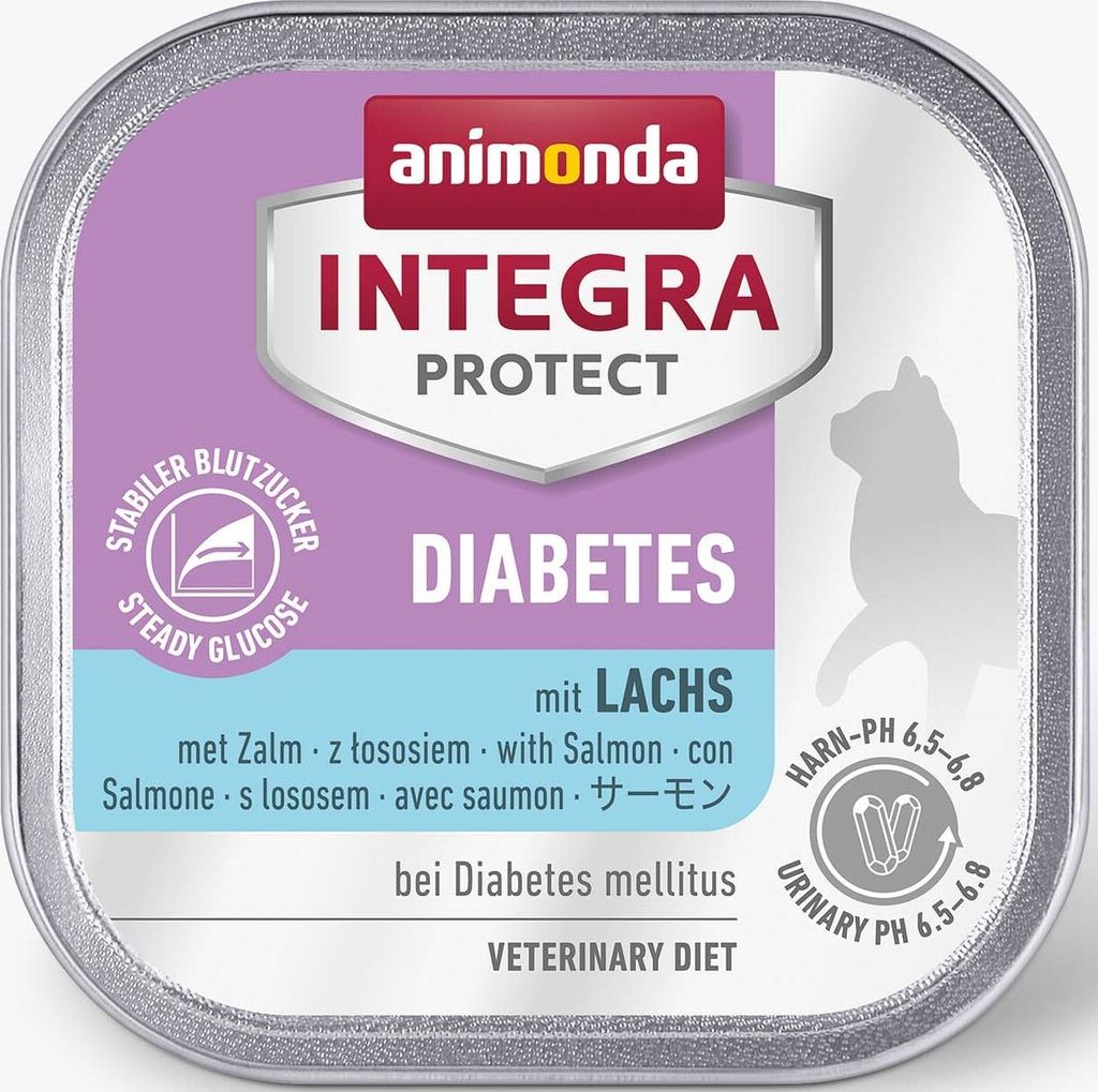 ANIMONDA Integra Protect Diabetes Salmon - mokrá krmiva pro Obrázek produktu 