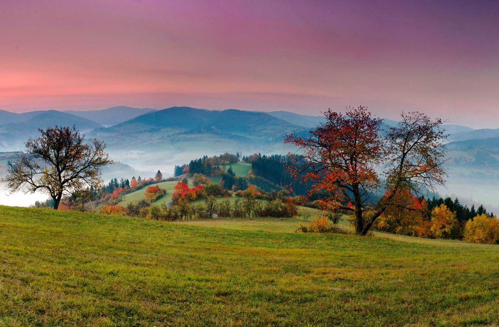 hansepuzzle 43420 - Berglandschaft Puzzle, 500 Teile, Natur, 46,0 x 30,0cm mit hochwertiger Aufbewahrung, Kartonbox und wiederverschließbarem Beutel