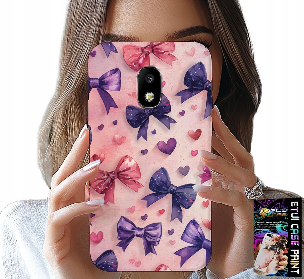 Fall Für Samsung Galaxy J5 2017 - Bunte Band Designs + Glas