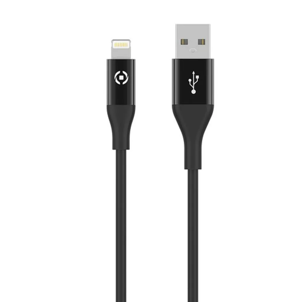 Cavo Lightning Celly USBLIGHTCOLORBK 1m Nero | Sync & Charge Pro - 2