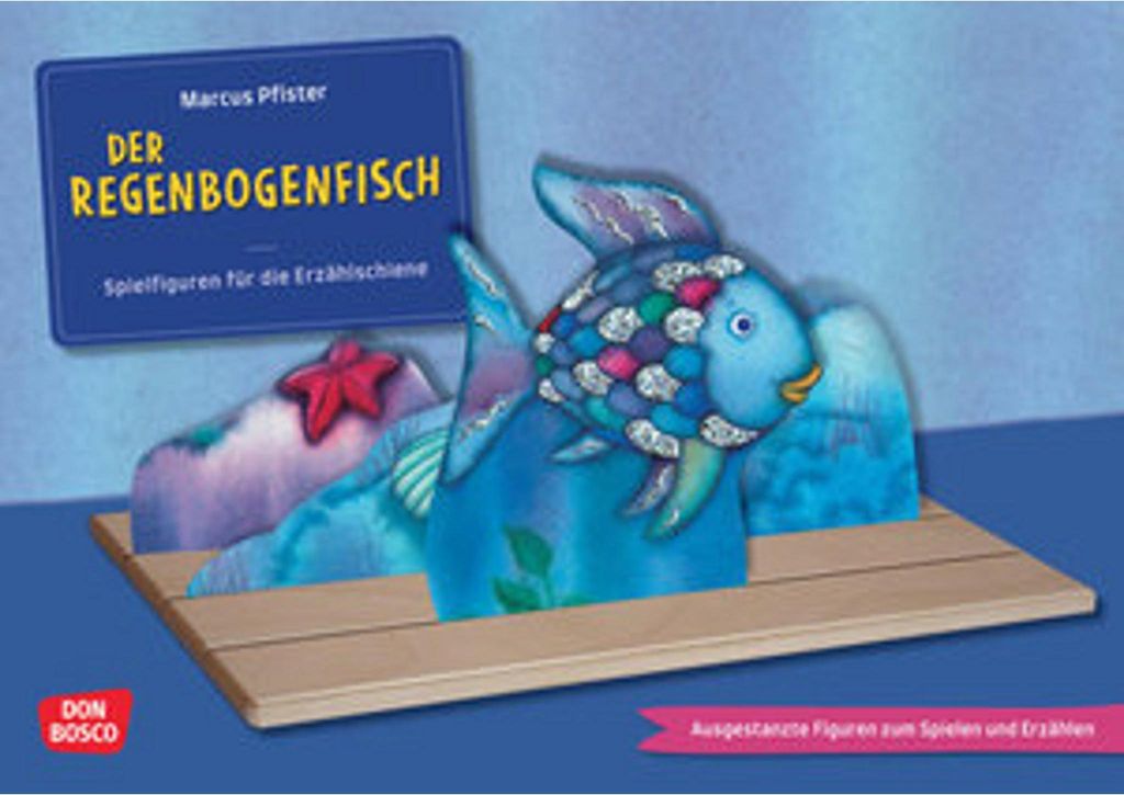 Der Regenbogenfisch, mit schillernden Schuppen Image du produit 