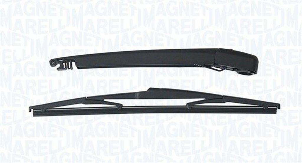 MAGNETI MARELLI Heckscheibenwischer + Arm Stück Hinten für MAZDA 2 Schrägheck (DE, DH3) 350mm