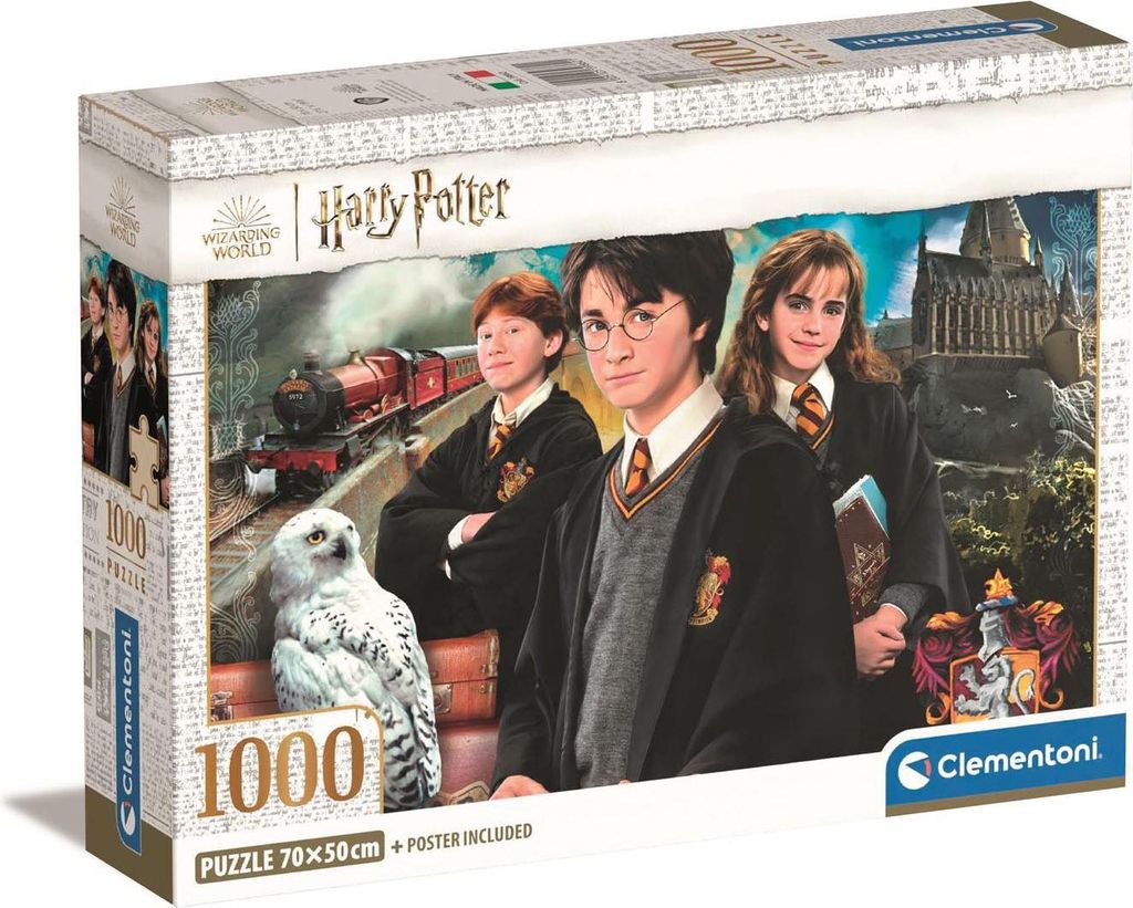Puzzle CLE 1000 Compact HarryPotter 39862 Image du produit 