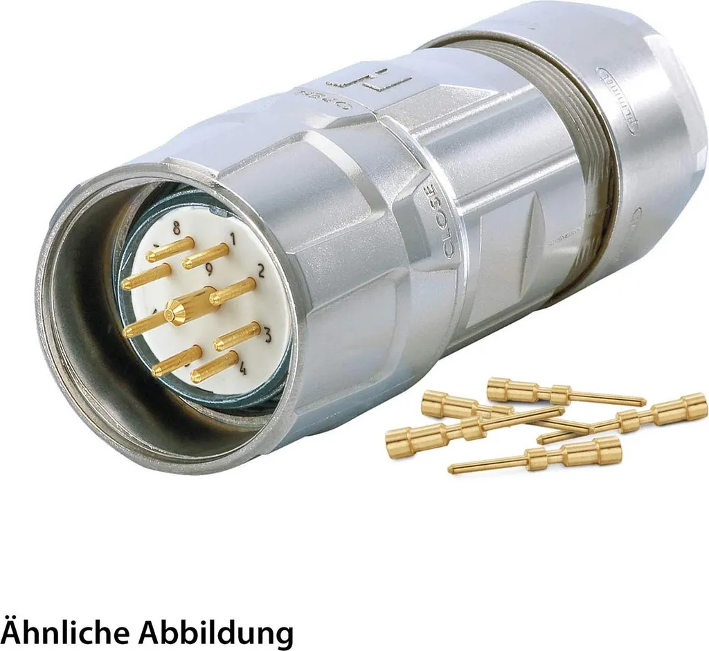 Connettore M23 Hummel 12 Poli | Set Completo Segnale Crimp