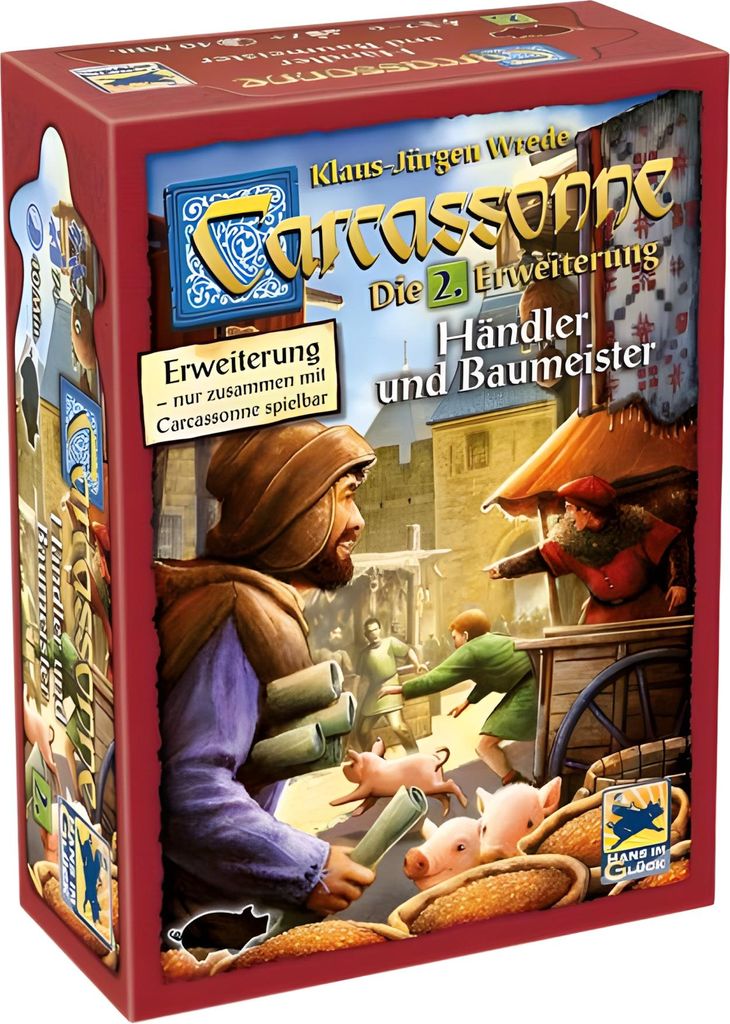 Hans im Glück - Carcassonne - Händler und Baumeister, 2. Produktbild 