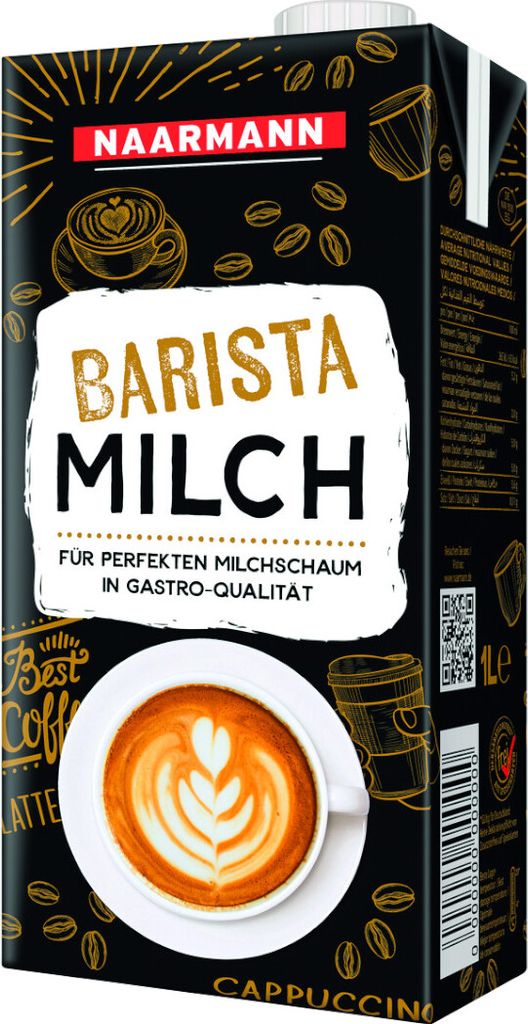 Naarmann Barista Milch ultrahocherhitzt Milcherzeugnis Produktbild 