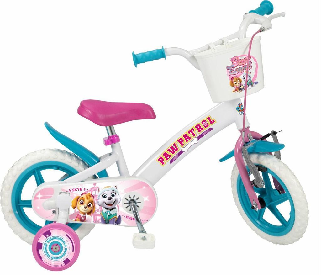 Kinderfahrrad 12 Toimsa Toi1181 Paw Patrol Weiss