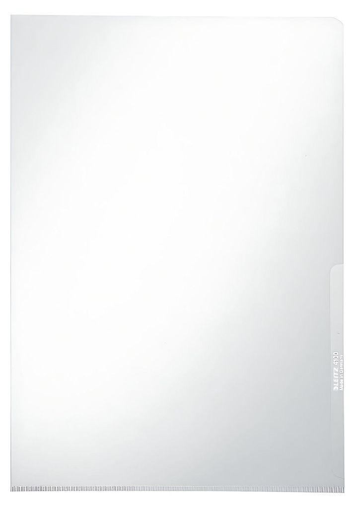 LEITZ Sichthüllen Spitzenqualität/41001003 A4 farblos Inh.500