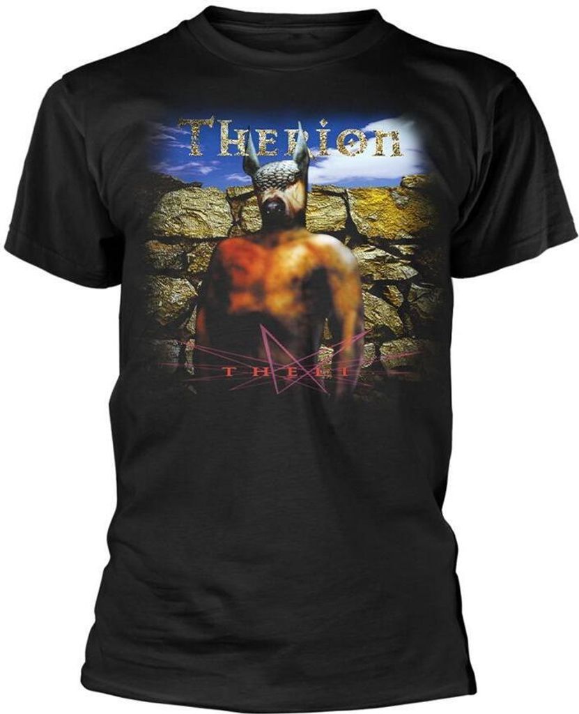 Therion - "Theli" T-Shirt für Herren/Damen Uni PH2520 (XXL) (Schwarz)