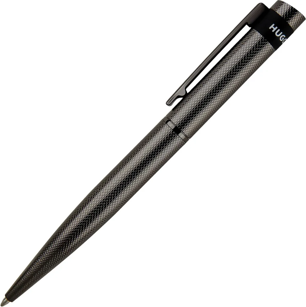 Stylo bille vert Loop - Hugo Boss HSW3674D design en métal de luxe
