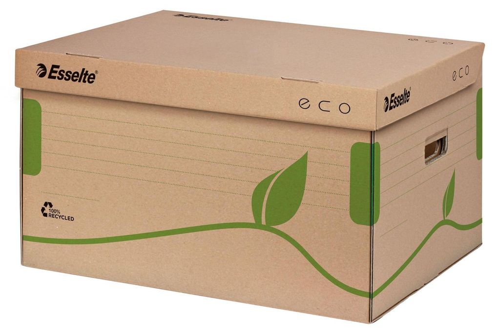Esselte Archivschachtel ECO 623918 43,9x34,5x24,2cm Karton naturbraun