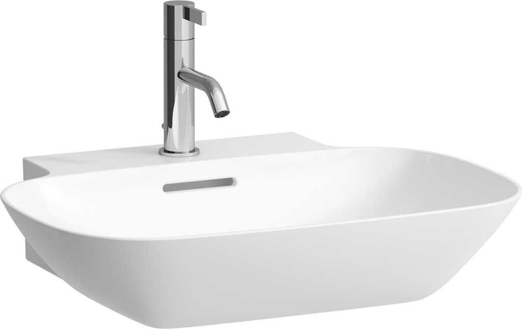 LAUFEN INO Aufsatzwaschtisch, ohne Hahnloch, mit Überlauf, US geschl. 560x450mm, H8163024001091