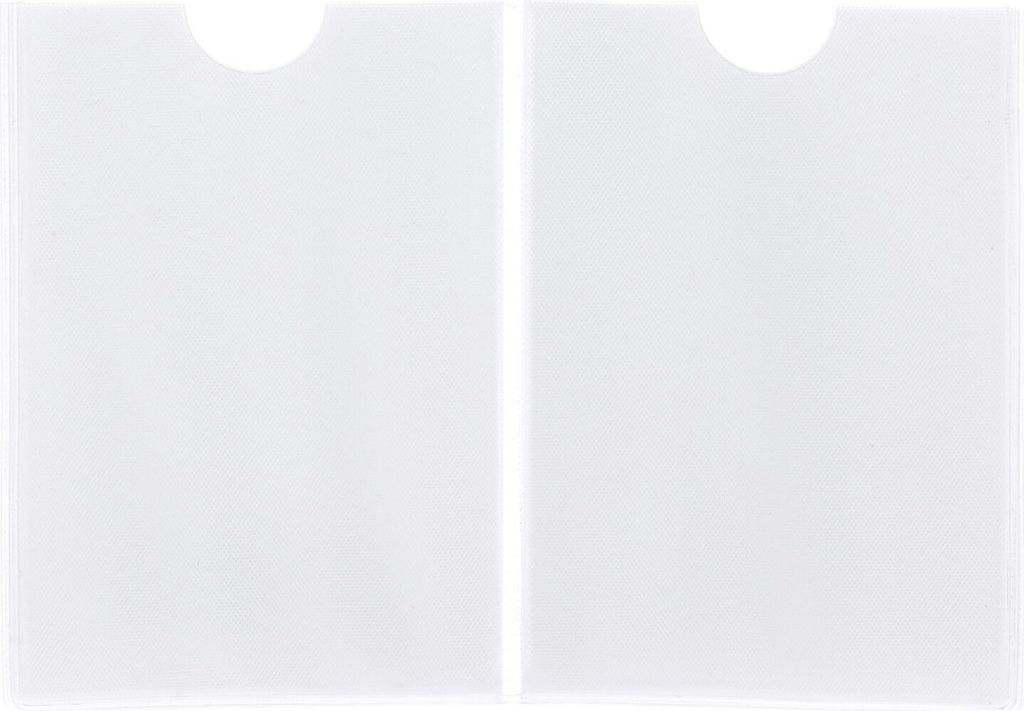 Golden Head Geldbörsen-Zubehör Vertical Card Pocket Insert Transparent