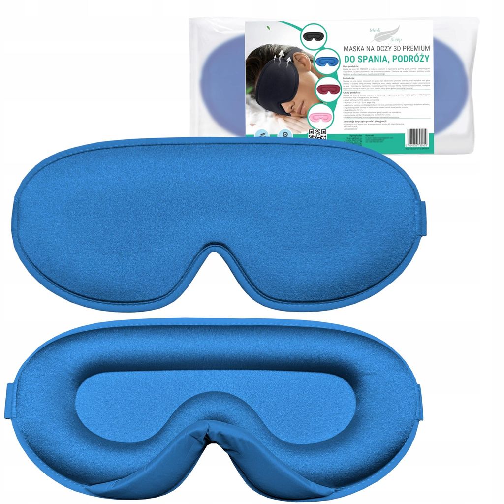 Augenbinde Zum Schlafen 3D Verdunkelungsmaske Einstellbar Produktbild 