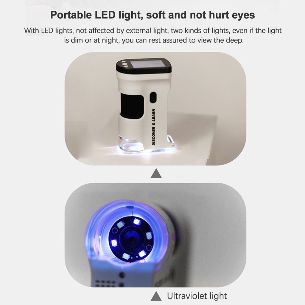 Digitální kapesní mikroskop, přenosný USB mikroskop, Obrázek produktu 11
