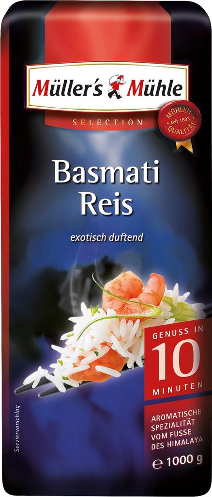 Mm. Basmati Reis      1Kg Produktbild 