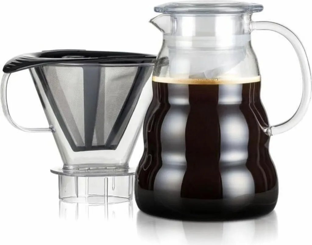 Cafetière Pour-Over Manuelle Bodum Melior 1L avec Filtre Inox Durable