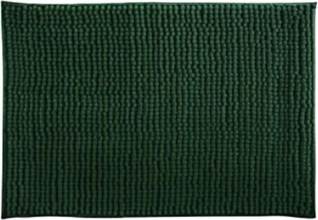 MSV Badteppich/Badematte Teppich - dunkelgrun - 40 x 60 cm Produktbild 