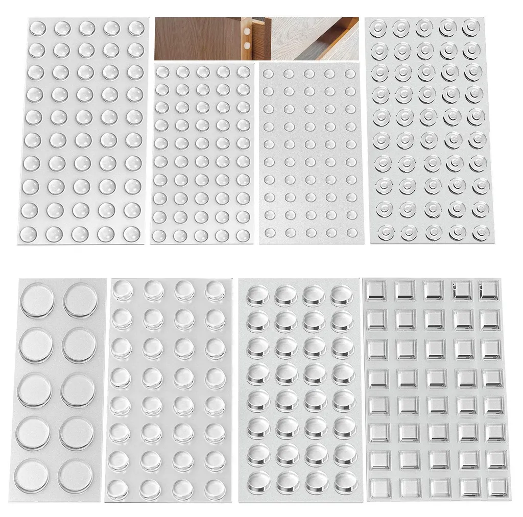 Pieds en caoutchouc anti-bruit pour clavier et porte - 346 pièces