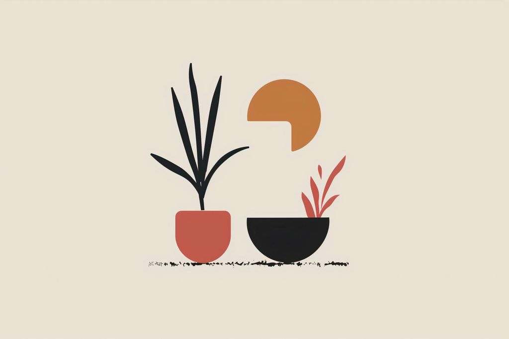 Plakat 30x20cm Hausgarten