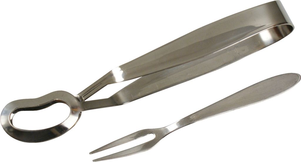 GRÄWE Schneckenbesteck 2-tlg. aus Edelstahl